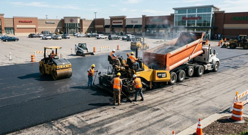 Asphalt Lot Paving in Orange County, CA