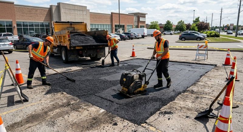 Church Parking Lot Repair in Savannah, GA