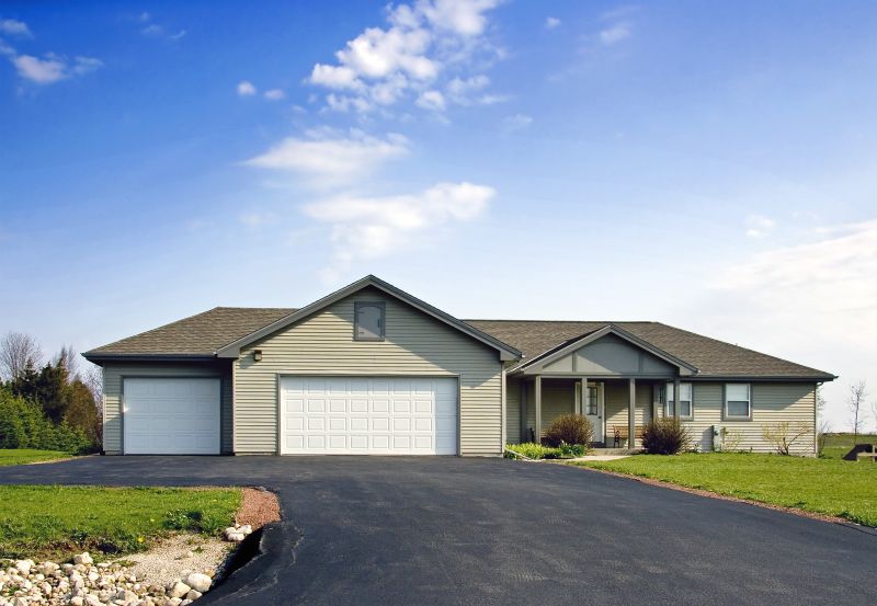 Residential Driveway View